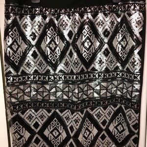 Sequin Skirt